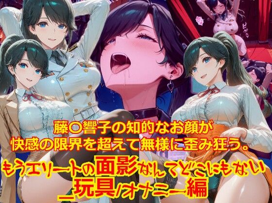 【衣装多種】藤〇響子の知的なお顔が快感の限界を超えて無様に歪み狂う。もうエリートの面影なんてどこにもない_玩具オナニー編
