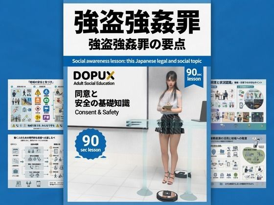 【△20】パンチラガチャ★二階堂 沙耶 大学に進学し強豪予備校『DOPUX（ドピュックス）』で社会人向け講座（性犯罪）を教える名物講師に！（Vol.010:強盗強●罪）